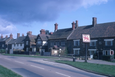 The main street in Adderbury photographed in 1969.