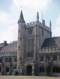 Magdalene College Oxford photographed in 1976.