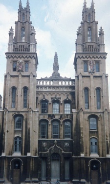 The University of Oxford, photographed in 1976.